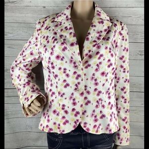 Nicole Miller Floral Jacket 🌺